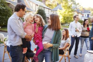 Elternabend in Kindergarten und Kita - Eltern mit Kindern