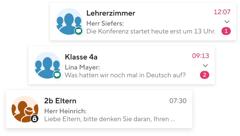 Die App für Grundschulen von Sdui – Chats