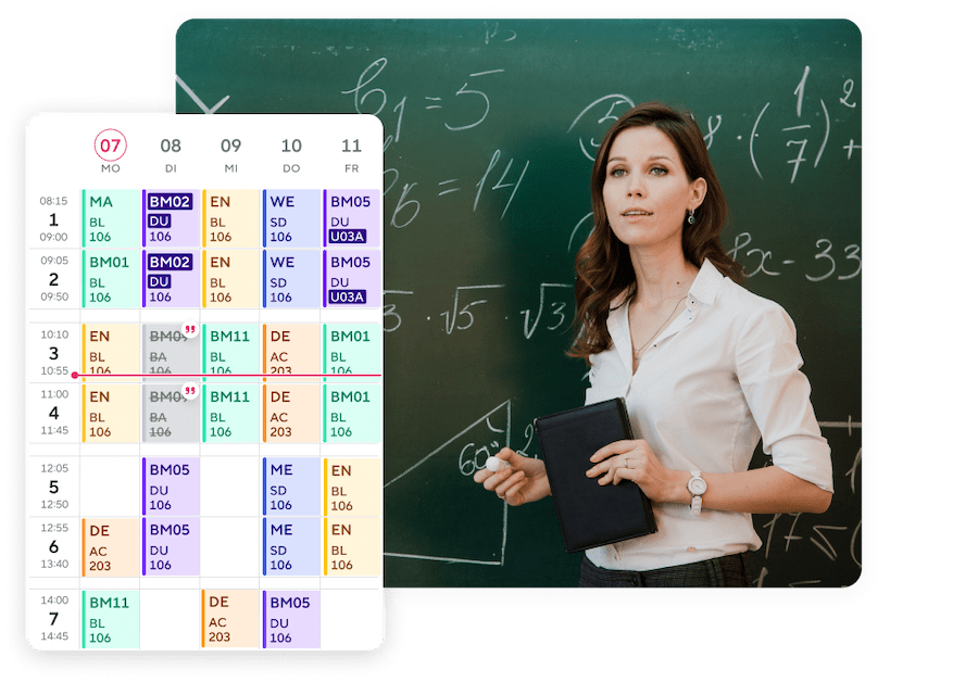 Die App für Förderschulen von Sdui - Digitaler Stundenplan