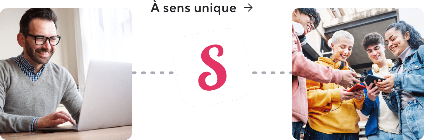 Die App für Schulen von Sdui - one-way kommunikation