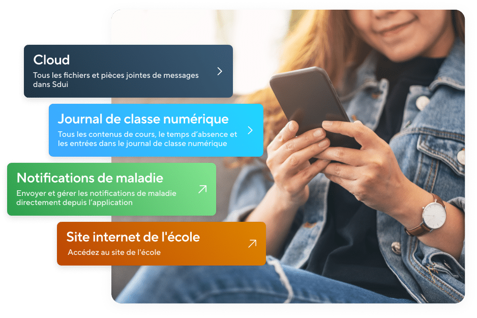 Die App für Schulen von Sdui - Mehr-Bereich